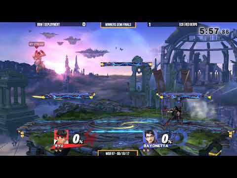 WBB #97 | BBM|Deployment (Ryu) vs ECG|Red Berpo (Bayo) - Winners Semi Finals - Smash 4 Singles