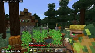 Minecraft Ep.1 Finding a Village and Epic Loot
