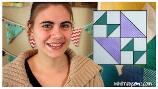 Crosses and Losses Block | Sampler Sew Along | Whitney Sews