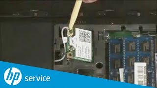 Removing and Replacing the Wireless LAN | Pavilion g6-2000 | HP Support