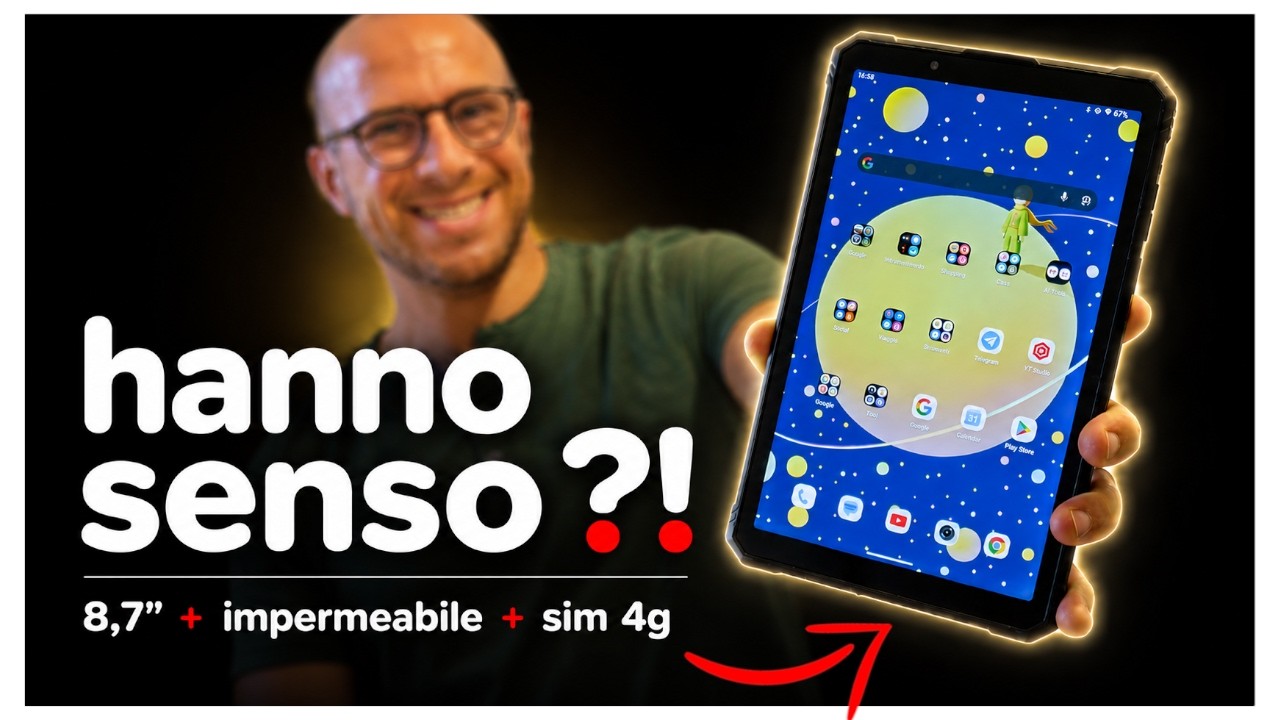 I TABLET da 8 pollici hanno SENSO? Test Hotwav R11 Pro.