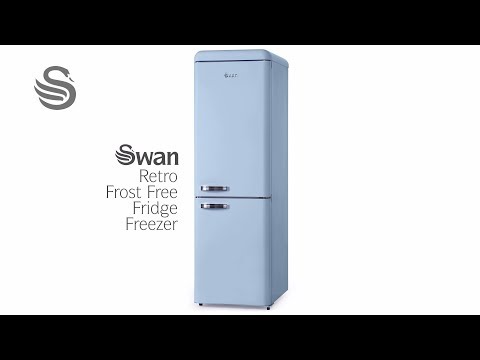 Swan Retro Frost Free Fridge Freezer - 