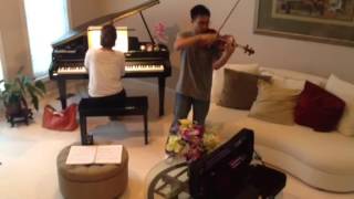 Ryan Lam practice Saint Saens Concerto No 3