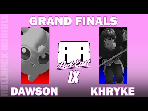 Dawson (Puff) vs Khryke (Marth) | Grand Finals | Rollback Rumble: NA East IX