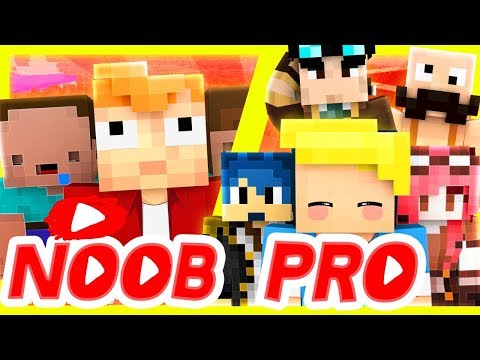 YOUTUBER NOOB CONTRO YOUTUBER PRO! - Minecraft ITA