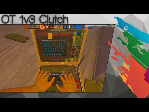Overtime 1vs3 Clutch - Rainbow Six Siege - Gameplay | Void Edge [deutsch] [highlights]
