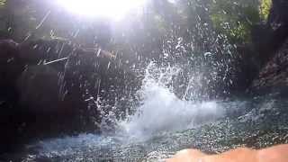 preview picture of video 'Canyoning Coiserette 17 Août 2013'