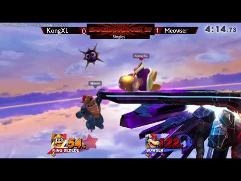 SmashaPalooza 37: Winners - KongXL (King Dedede) vs Meowser (Bowser)