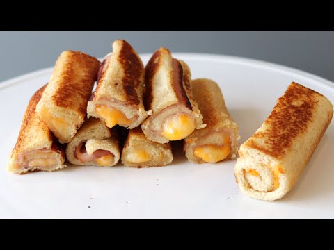 Grilled Cheese Roll Ups | Easy Grilled Cheese Sandwich Idea