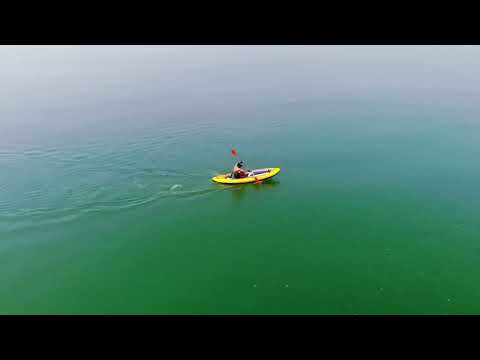 Kayak trip on the kinneret Sea of ​​Galilee israel -drone + ITIWIT 200X+| טיול קיאק בכינרת