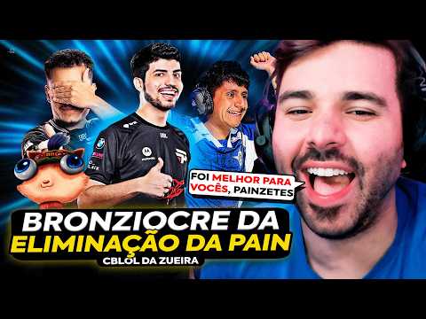 🚨 THE WORST GAME BRAZIL HAS EVER SEEN - PAIN vs LEVIATAN! MINERVA REACTS TO THE BRONZIOCREE