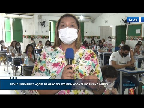 Seduc intensifica ações de olho no ENEM 12 01 2021