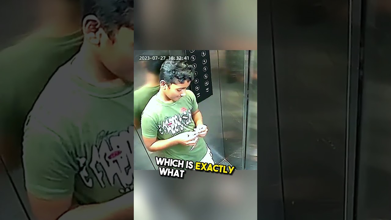 These kids narrowly escaped crashing elevator 😲