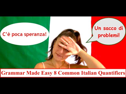 🇮🇹 Italian Lessons with Flavia - Build Your Italian  Vocabulary - Quantifiers 🇮🇹