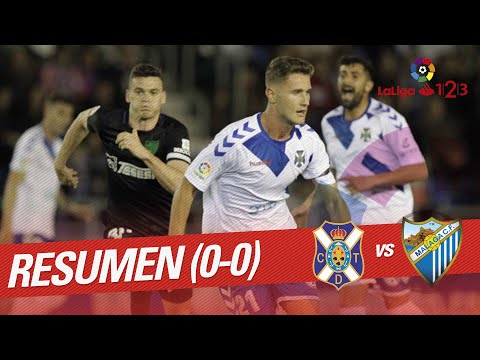 Highlights CD Tenerife vs Malaga CF (0-0)