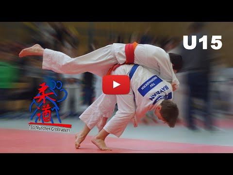 Wettkampfjudo beim TSV Großhadern - U15-Power in München!