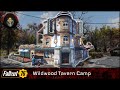 FALLOUT 76 Wildwood Tavern Camp New Prefab