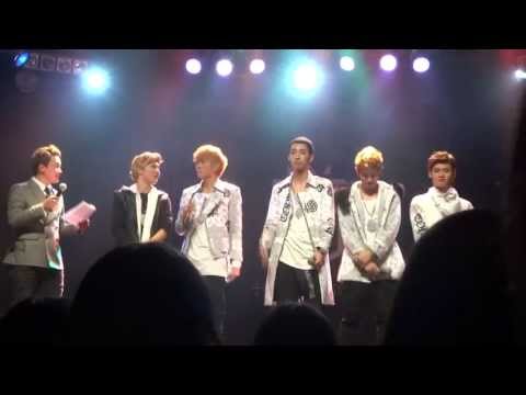 131022 Topp Dogg Debut Showcase - Yano, Gohn, Nakta, Seogoong, Jenissi Talk & Freestyle Rap