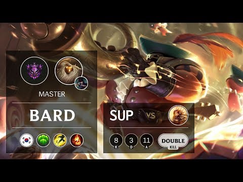 Bard Support vs Leona - KR Master Patch 10.2