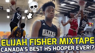 6'7 Canadian Prodigy Scored 75 POINTS In A Game! Elijah Fisher Commits To TEXAS TECH! 🌟