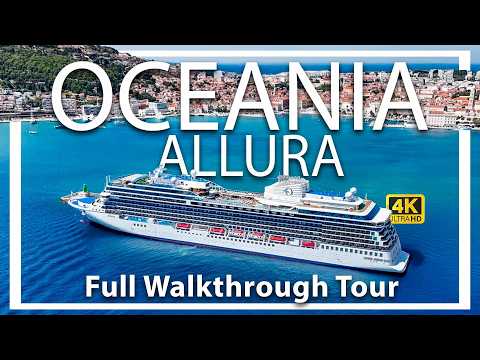 Oceania Allura | Full Walkthrough Ship Tour | Brand New 2026 4k First Look | Luxury Experience