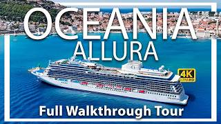 Oceania Allura | Full Walkthrough Ship Tour | Brand New 2026 4k First Look | Luxury Experience