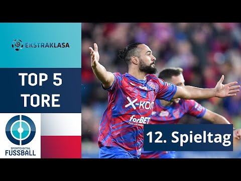 Strafraum-Solo, Gerbowski-Geschoss und Rosolek-Rakete | Top 5 Tore | 12. Spieltag | Ekstraklasa