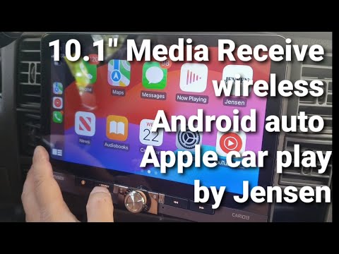 Jensen Car1013 Multimedia 10.1" Screen with wireless Android auto & Apple carplay