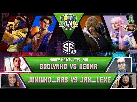 Keoma vs Brolynho & Juninho_Ras vs Jah Lexe STREET FIGHTER 6 MONEY MATCH SHOW