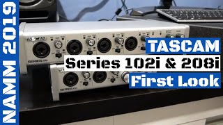 Video thumbnail for NAMM 2019: TASCAM Series 102i & 208i Audio Interfaces | SYNTH ANATOMY by SYNTH ANATOMY