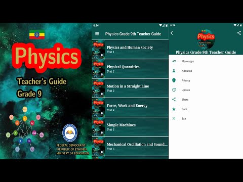 Physics Grade 9 Teacher Guide