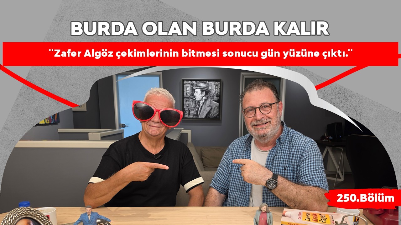 ''Zafer Algöz çekimlerinin bitmesi sonucu gün yüzüne çıktı.'' | 250.Bölüm
