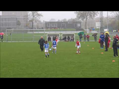 MVV JO12 - De Graafschap JO12 3de wedstrijd 11-11-2017