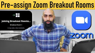 How to Join a Zoom video call with Pre-assigned Breakout Rooms