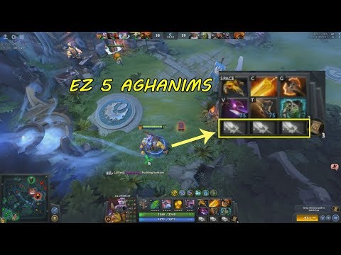 Alchemist Fast Farm EZ 5 Aghanims Dota2 ;)