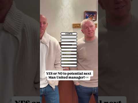 YES or NO to potential next Man United manager! 👀