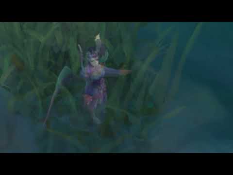 naked morgana in bushes