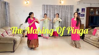 Behind the scenes  Pinga Dance  Ahadishika