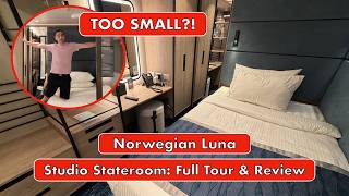 Is This Studio Stateroom on Norwegian Luna Just Too Small?