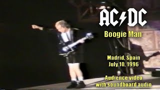 AC/DC- Boogie Man [Live in Madrid, Spain, July 10, 1996] (Audience video w/ soundboard audio)