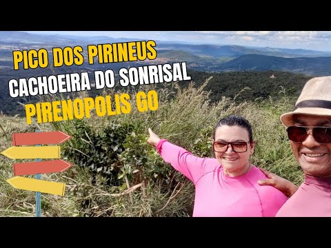 Tour na Cachoeira Sonrisal e Pico dos Pirineus em Pirenópolis Goiás 😃