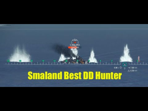 Smaland DD Hunter, Killing Kleber | World Warships