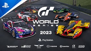 PlayStation Gran Turismo World Series 2023- Tráiler de PRESENTACIÓN anuncio