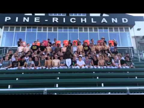 Pine Richland Football Ice Bucket Challenge