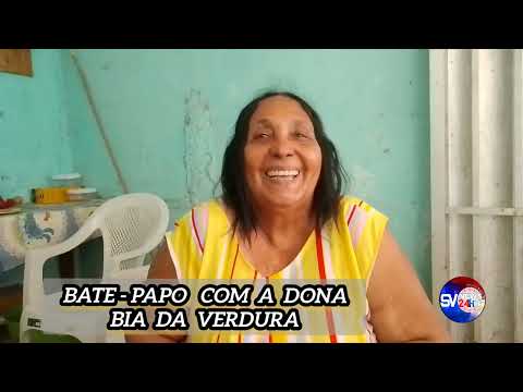 BATE - PAPO COM A DONA BIA DA VERDURA EM HORIZONTE NO CEARÁ. 