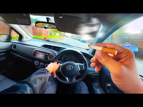 Driving Fast In YARIS As I Can’t Afford M3