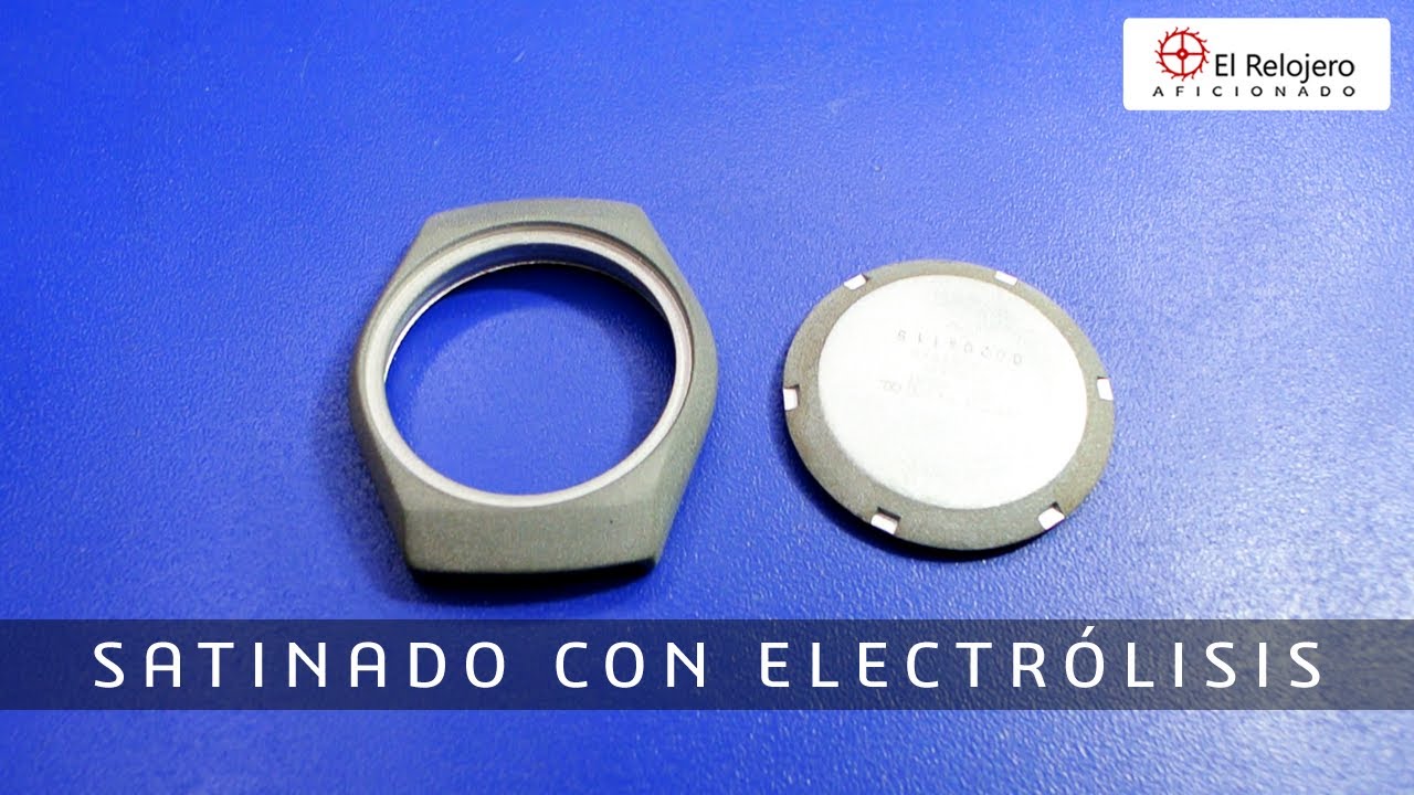 Proceso de satinado en acero inoxidable con electrólisis (facil y en casa)