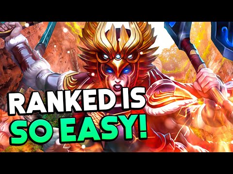 THESE RANKED GAMES ARE EVEN EASIER THAN MY CASUALS! - Smite