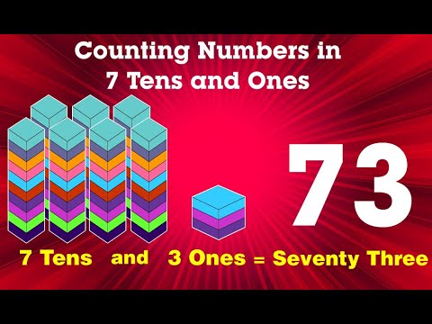 Learn Counting Numbers in Tens and Ones - Numbers 70 to 79 | Mathematics Book B | Periwinkle