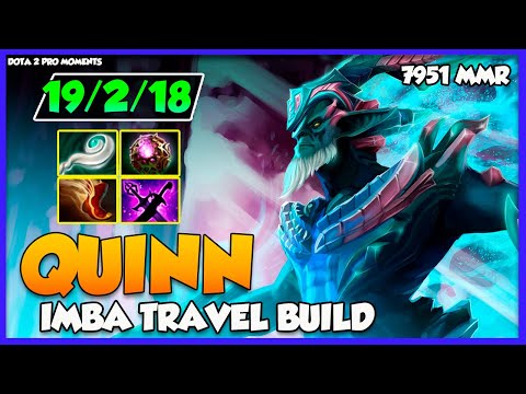 Quinn Leshrac Carry the game with Signature Mid - Dota 2 Pro Moments